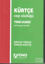 Kürtçe - Türkçe - Türkçe - Kürtçe Cep Sözlük